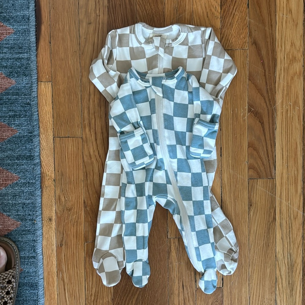 COPY - Siix 100% organic cotton checkered Pajamas